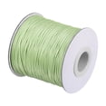 thumbnail image 1 of Unique Bargains Beading Thread Bracelet Weave Bead Craft Cord 0.5mm 159M/Roll (173-Yards) Decorative String, Light Green, 1 of 7