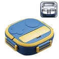 thumbnail image 1 of TIMIFIS Bento Boîte Vaisselle d'Extérieur 304 Boîte à Lunch Portable en Acier Inoxydable Dîner Boîte à Lunch pour Enfants en Forme de Robot avec Trois Compartiments Portables Boîte à Lunch, 1 of 2
