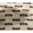 thumbnail image 4 of oneOone Viscose Chiffon Light Yellow Fabric Insect Block Quilting Supplies Print Sewing Fabric By The Yard 42 Inch Wide, 4 of 4