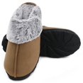 thumbnail image 1 of Chaussons pour Femmes Mousse à Mémoire de Forme Doux Chauds Antidérapants Confortables pour Intérieur Extérieur, 1 of 3