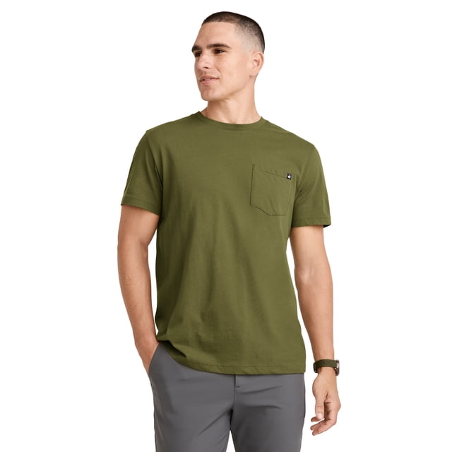 Jockey T-Shirt à Col Ras du Cou pour Hommes avec Poche Legacy