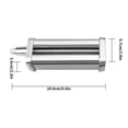 thumbnail image 2 of Qualitygoods Pasta Maker Stainless Steel Spaghetti Roller Vertical Type Mixer Attachment Replacement for KitchenAid, 2 of 10