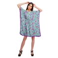 thumbnail image 2 of Moomaya Robe Courte de Caftan de Plage, Robe de Couverture Imprimée, Kaftan pour Femmes, Tenue de Plage, Couverture, 2 of 4