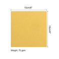 thumbnail image 2 of Unique Bargains 200 Sheets 6x6 Inch Origami Paper Double Sided Golden Yellow Square Sheet for Art Craft Project, Beginners, 2 of 5