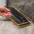 thumbnail image 4 of Vanity Tray, Bathroom Vanity Tray, Bathroom Counter Tray Organizer Tray For  , Rectangle Decorative Tray For Vanity  Bathroom Countertop Living Room, 4 of 8