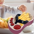 thumbnail image 4 of DOLITY Ceramic French Fries Dish Feet Shaped Chip Serving Dish Bowl for Kitchen Blue, 4 of 8
