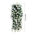 thumbnail image 2 of Mlkoz Home Decoration, Simulation Lilys Rattan Artificial Flower Wall Hanging Basket Indoor And or Decorative Flowers Suitable For Decorating Indoor Wedding, Birthday Gifts, 2 of 5