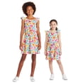thumbnail image 3 of George Girls' Ruffle Strap Dress, 3 of 6