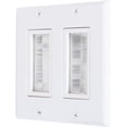thumbnail image 4 of Buyer's Point Dual Brush Wall Plate with Kit [UL Listed] White, 4 of 7