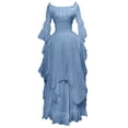 thumbnail image 1 of UPPADA Liquidation Robes d'Invitée de Mariage à Manches Évasées pour Femmes Robe de Cocktail Chic Robes de Bal d'Hiver Robes de Cocktail Formelles Robe Blanche Chic, 1 of 6