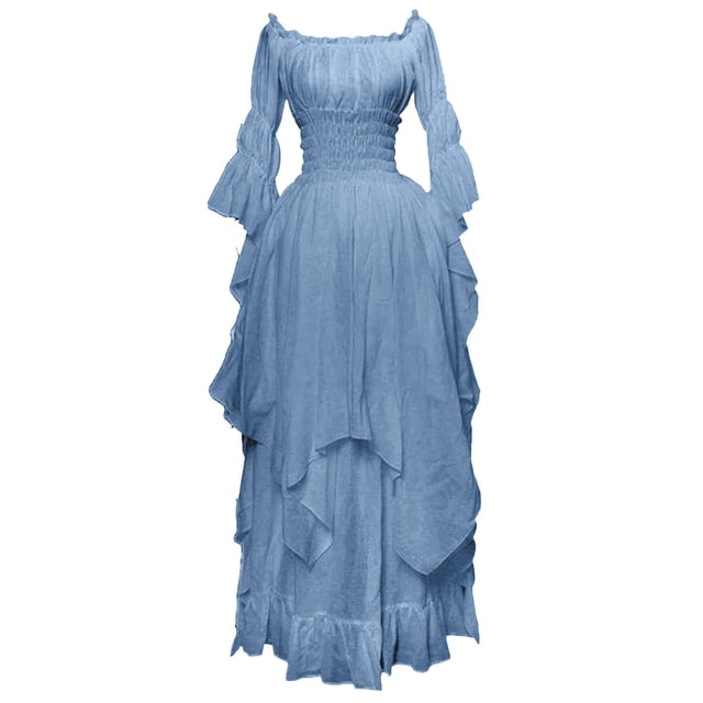 UPPADA Liquidation Robes d'Invitée de Mariage à Manches Évasées pour Femmes Robe de Cocktail Chic Robes de Bal d'Hiver Robes de Cocktail Formelles Robe Blanche Chic
