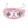 thumbnail image 1 of Heliisoer Accessoires de Sensibilisation au Sein Bracelet en Alliage pour Femmes, 1 of 1