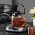 thumbnail image 3 of EGNMCR Coffee Mug Warmer Heating Highest Temperature Coffee Cup Warmer For Desk Auto Shut Off 3 Temp Settings 1-8H Timer Smart Beverage Warmer USB heated coaster, 3 of 4