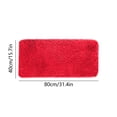 thumbnail image 3 of Cagogo under $5 Long Bathroom Rug, Solid Color Bath Mats Single Piece,Bathroom Rugs Universal Soft Comfortable,Water Absorption Non-Slip Thick Mat,Machine Washable Long Strip 40x80cm, 3 of 8