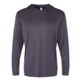 thumbnail image 1 of Paragon T-Shirt à Manches Longues à Capuche Performance Bahama pour Hommes, P, Graphite, 1 of 1
