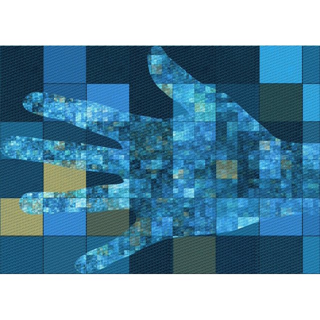 Ahgly Company Machine Washable Indoor Rectangle Transitional Deep Sky Blue Area Rugs, 2' x 5'