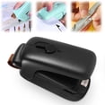 thumbnail image 2 of Hearth & Gear Mini Bag Sealer Handheld Heat Vacuum Sealer 2 In 1 Sealer And Cutter With Lanyard Portable Resealer Machine For Bags Food Storage Snacks Freshness Wild Sea Cucumber Packing Bags, 2 of 4