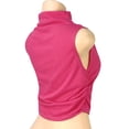thumbnail image 4 of Mode Femmes T-Shirt Sans Manches Uni Blouse Chemises Gilet Court Ajusté Hauts, 4 of 6