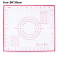 thumbnail image 1 of Dough Mat Silicone Non-Stick Rolling Pad Kneading Scale Baking Tray Kitchen DIY Supplies, 1 of 9