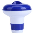 thumbnail image 2 of MAGT Distributeur de Chlorure Flottant Distributeur de Chlorure pour Piscine, Diffuseur de Chlorure Flottant en PVC de Qualité pour Spa de Piscine Distributeur de Produit Chimique au Brome Flottant (S), 2 of 8