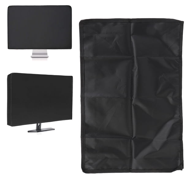 Computer Display Dust Cover, Rain Proof Oxford Fabric 360 Degree Protection 420D Silver Coated Sleeve for LCD HD TV Screens