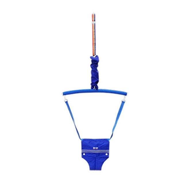 Kids Jumping Chair Adjustable Baby Swing Bouncing Seat Exercise Toy (Blue)