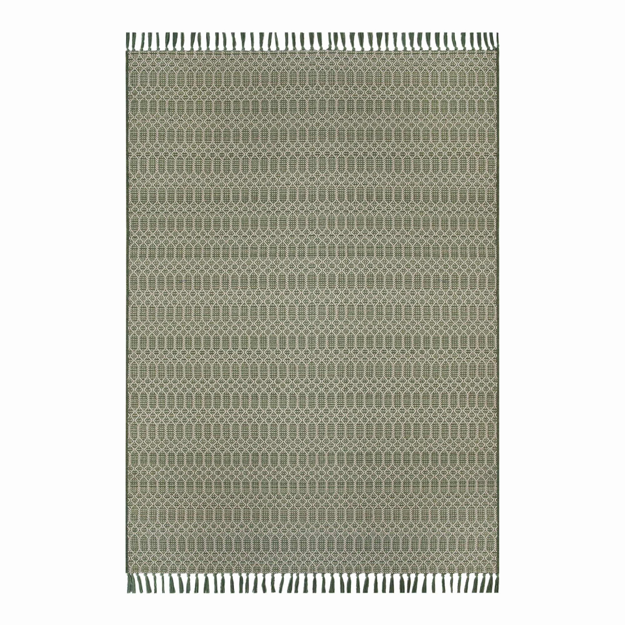Tapis extérieur à glands verts 213 cm x 305 cm Better Homes & Gardens