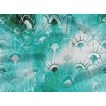 thumbnail image 5 of oneOone Rayon Turquoise Green Fabric Abstracts Sewing Material Print Fabric By The Yard 56 Inch Wide, 5 of 5