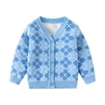 thumbnail image 3 of Cameland Mode Décontractée Tricot Chaud Tricot Double Couche Cardigan Col en V, 3 of 9