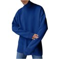 thumbnail image 2 of Dvkptbk Chandails pour Femmes Mode Féminine Tenue Décontractée Manches Longues Col Rond Chandail Vêtements en Liquidation, 2 of 7