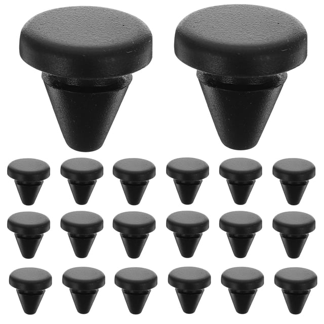 20 Pcs Bouchons de Test en Caoutchouc Coniques pour Trous et Machines