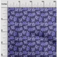 thumbnail image 2 of oneOone Georgette Viscose Blue Fabric Tropical Sewing Material Print Fabric By The Yard 42 Inch Wide, 2 of 5