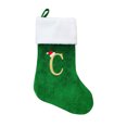 thumbnail image 2 of Christmas Stocking Decorative Hanging Gift Bag With 3D Legs Old Man Doll Design 46 cm x 20 cm, 2 of 2