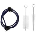 thumbnail image 1 of 1 Ensemble Kit d'Outils de Nettoyage de Trompette Brosse Pointue pour Embouchure (Bleu Foncé), 1 of 9