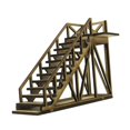 thumbnail image 1 of 1/72 Fortress Building Model Kits DIY DIY Painting Architecture Scene Model for stairs, 1 of 9