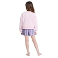 thumbnail image 2 of George Girls' Two Piece Short Pajama Set, 2 of 6