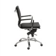 thumbnail image 3 of Eurostyle Gunar Pro Low Back Office Chair in Black/Chrome, 3 of 4