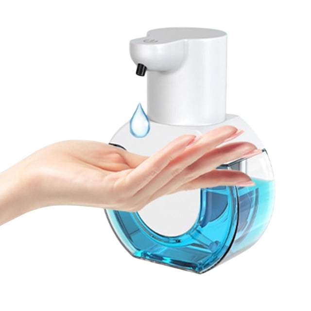BUYISI Wall Mounted Touchless 4-Speed Electric Soap Dispenser,Usb Rechargeable B