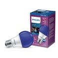 thumbnail image 4 of Philips Lot de 4 ampoules LED A19 E26 8W à filament A, blue, 4 of 6
