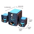 thumbnail image 3 of Haut-parleurs Généraux pour la Maison Bluetooth de Bureau Audio Puissant, 3 of 6