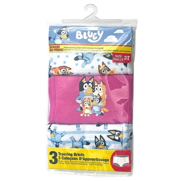 Bluey sous-vêtements d'apprentissage lot de 3 slips (fille)
