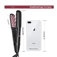thumbnail image 3 of Mini Hair Volumizing Iron, Portable Root Booster & Crimper Tool for Instant Lift, Travel-Friendly Ceramic Styler for Fluffy Hair, 3 of 11