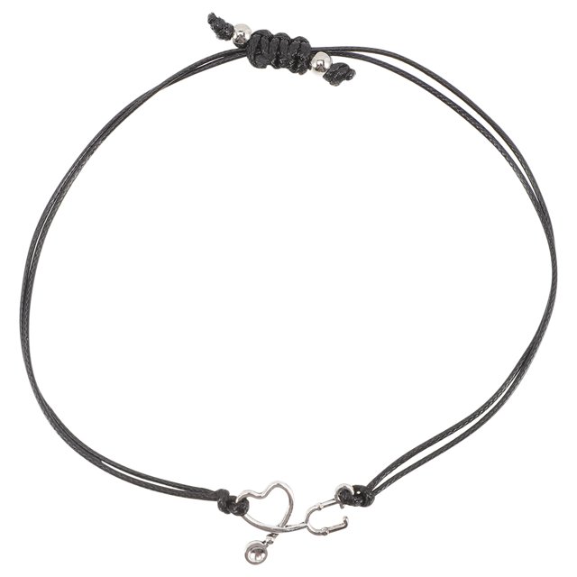 MasteelfCA Stethoscope Bracelet Adjustable Wristlet Decor Nurses Wrist Chain Wrist Jewelry