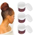 thumbnail image 1 of Hair Braiding Gel, Multipurpose Semi Matte Effect Hair Moisturizing 3PCS 100g Dreadlock Gel Wax  for Daily or Party Styling, 1 of 7
