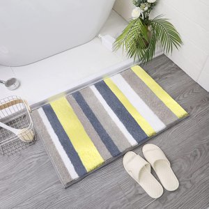 Bathroom Rug Mat, Extra Soft Absorbent Premium Bath Rug, Non-Slip Comfortable Bath Mat, Machine Wash Dry, Carpet for Tub, Shower, Bath Room (Green, 18"x26")