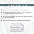 thumbnail image 3 of Isabella Bedding Collection, 12PC Comforter Set with Matching Shams, Decorative Pillows, and Smart Sheet Set, King/California King Size, Silver Gray, 3 of 6