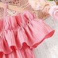 thumbnail image 4 of Qudderr Robe à Bretelles Spaghetti pour Fille 8-12T Sans Manches Été Décontractée Robe Trapèze pour Enfants avec Ceinture pour Filles, 4 of 9