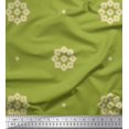 thumbnail image 1 of Soimoi Poly Georgette Fabric Artistic Floral Printed Fabric 1 Yard 42 Inch Wide, 1 of 3
