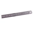 thumbnail image 1 of 15/20/30cm Double Side Scale Steel Straight Ruler Measuring Tool English/Metric 15cm, 1 of 6