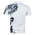 thumbnail image 4 of Cameland Ensemble Estival de Survêtement pour Homme, Chemise Mode Décontractée à Manches Courtes, Blouse et Chemise à Col Rabattu à Manches Courtes, 4 of 5
